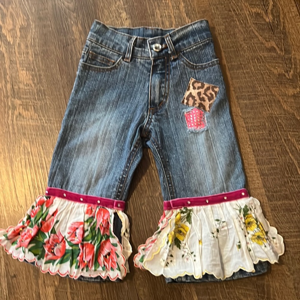 Hippie Baby Jeans by My Vintage Baby size 24 months